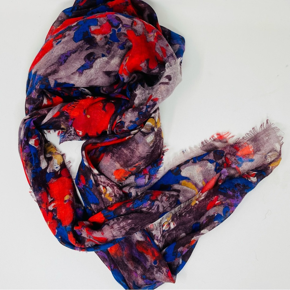Black Saks Fifth Avenue Oversized Square Scarf Wrap